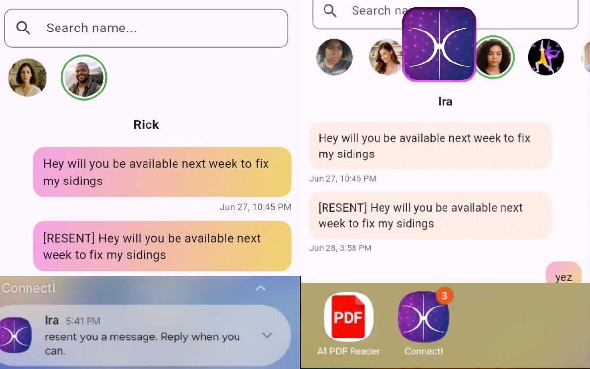 Chat, end-to-end encrypted
